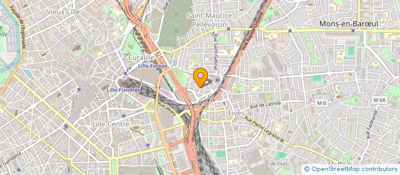 localisation de l'entreprise 47 GAND à LILLE