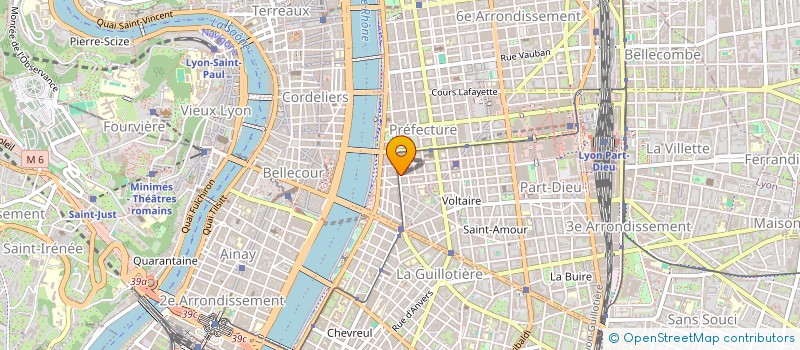 localisation de l'entreprise 47 LIBERTE  LYON