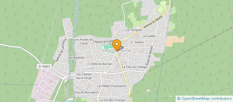 localisation de l'entreprise 47 OUEST à LEGE-CAP-FERRET
