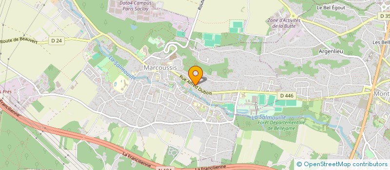 localisation de l'entreprise 47 RUE ALFRED DUBOIS 91 MARCOUSSIS  MARCOUSSIS