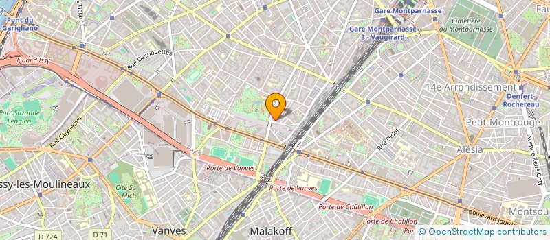 localisation de l'entreprise 476  PARIS