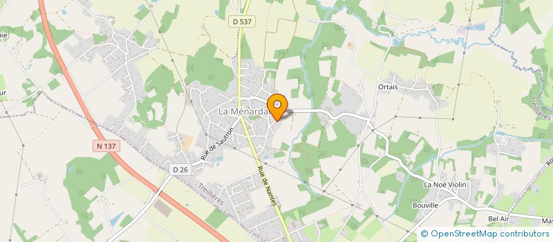 localisation de l'entreprise 477 486 633   TREILLIERES