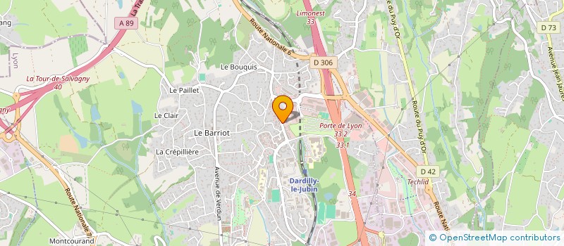 localisation de l'entreprise 477 505 374   DARDILLY