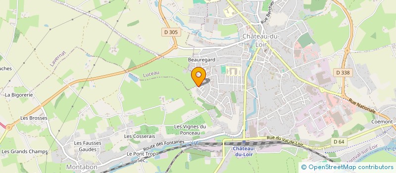 localisation de l'entreprise 477 603 740   CHAMBON