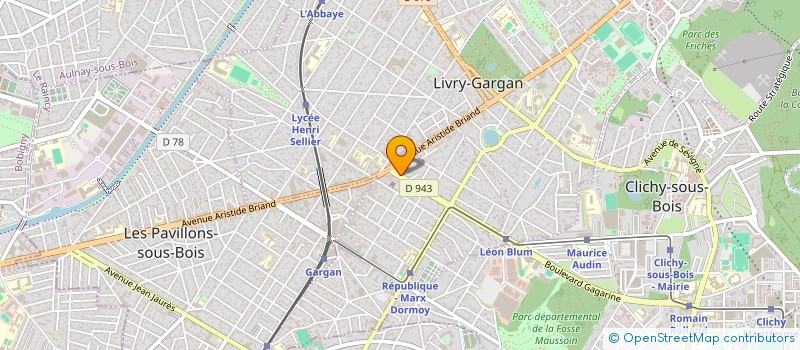 localisation de l'entreprise 477 692 867 à LIVRY-GARGAN
