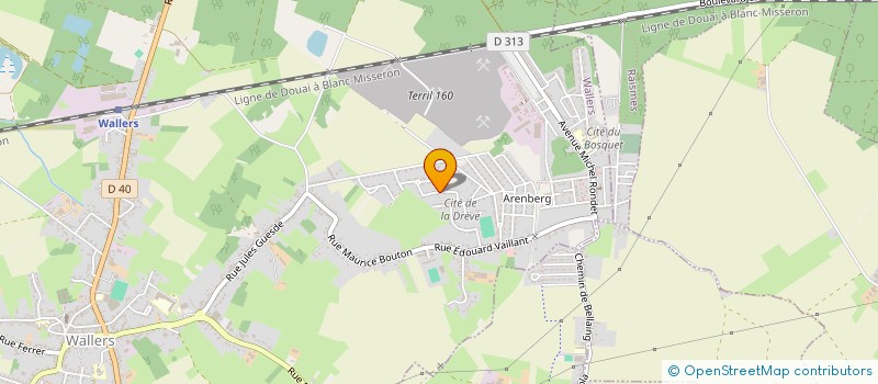 localisation de l'entreprise 477 696 157   WALLERS