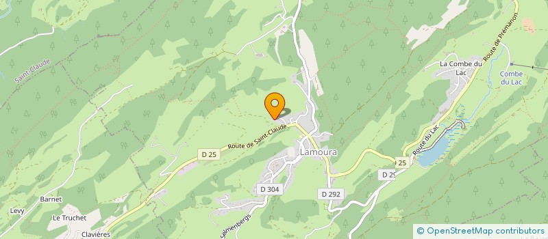 localisation de l'entreprise 477 698 443   LAMOURA