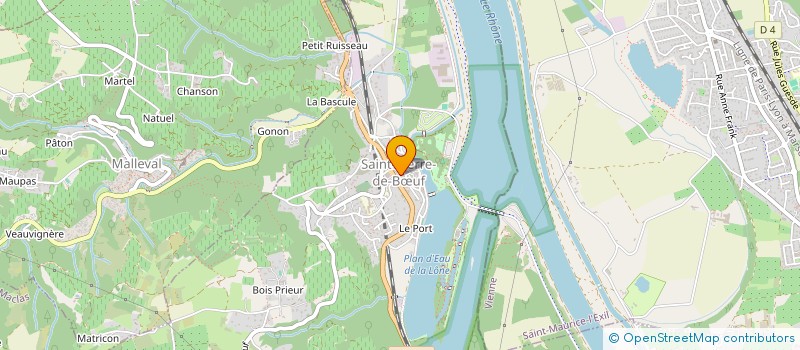 localisation de l'entreprise 477 774 210   SAINT-PIERRE-DE-BUF