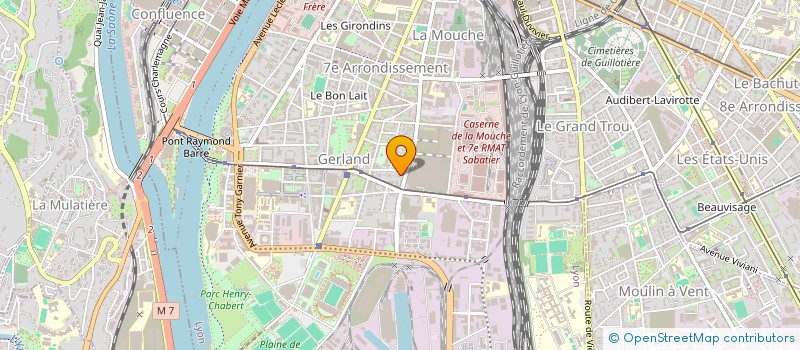 localisation de l'entreprise 477 777 312   LYON