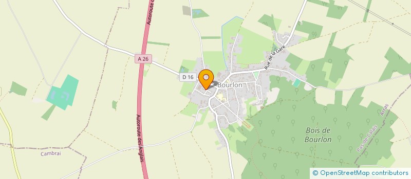 localisation de l'entreprise 477 817 712   BOURLON