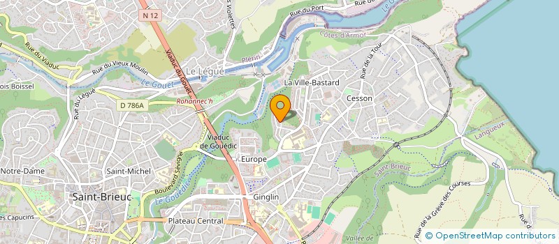 localisation de l'entreprise 477 824 064 à SAINT-BRIEUC