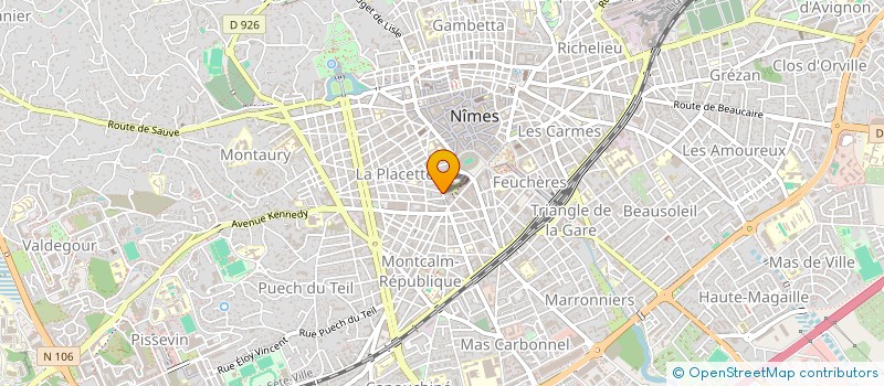 localisation de l'entreprise 477 880 652   NIMES