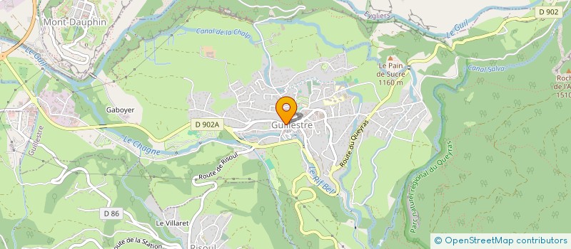 localisation de l'entreprise 477 894 737   GUILLESTRE