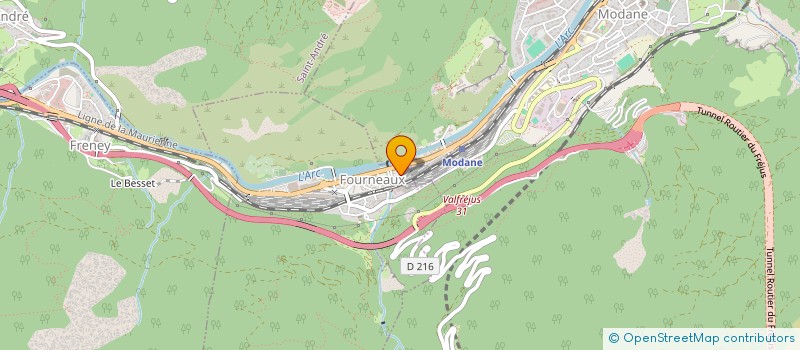 localisation de l'entreprise 477 938 500   AUSSOIS