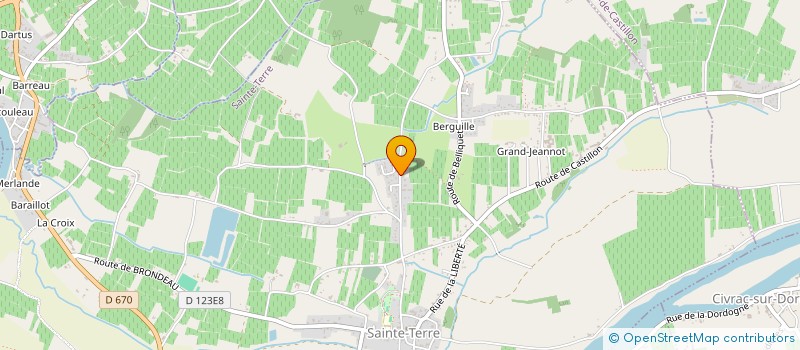 localisation de l'entreprise 477 970 719   SAINTE-TERRE