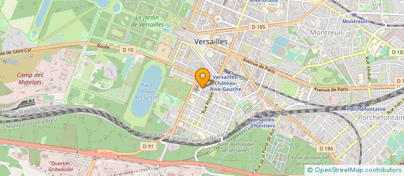 localisation de l'entreprise 477 973 689   VERSAILLES