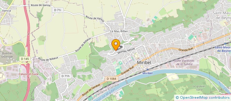 localisation de l'entreprise 477 992 937   MIRIBEL