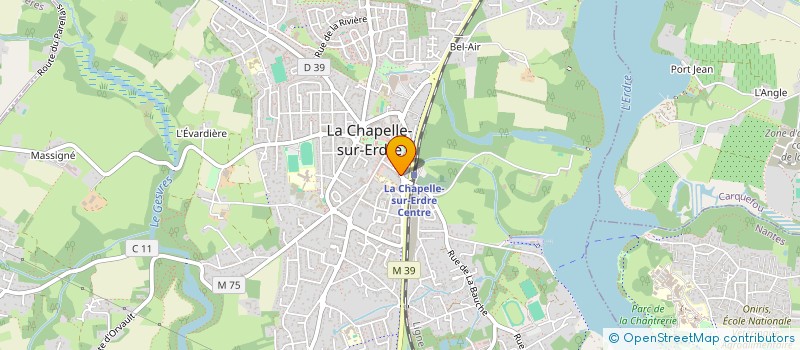 localisation de l'entreprise 477 993 331   LA CHAPELLE-SUR-ERDRE