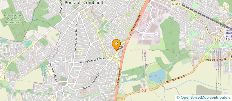 localisation de l'entreprise 478 009 574   PONTAULT-COMBAULT