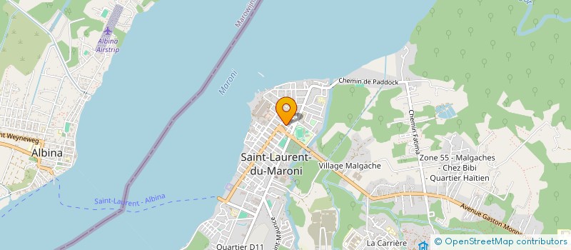 localisation de l'entreprise 478 093 164 à SAINT-LAURENT-DU-MARONI