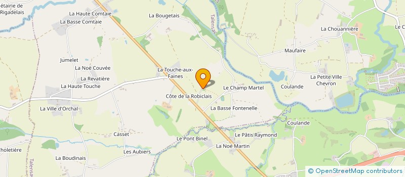 localisation de l'entreprise 478 105 893   LA CHAPELLE-DE-BRAIN