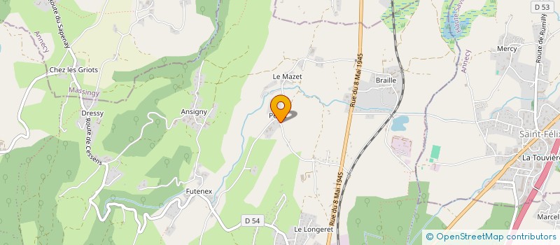 localisation de l'entreprise 478 110 653 à MAGNY