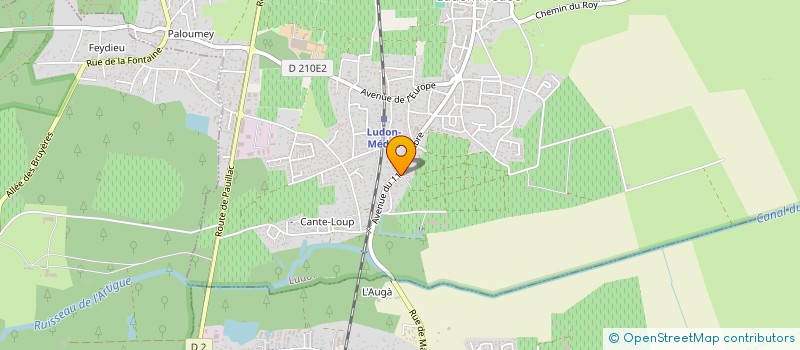 localisation de l'entreprise 478 196 025   LUDON-MEDOC