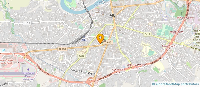localisation de l'entreprise 478 227 945 à ALBI