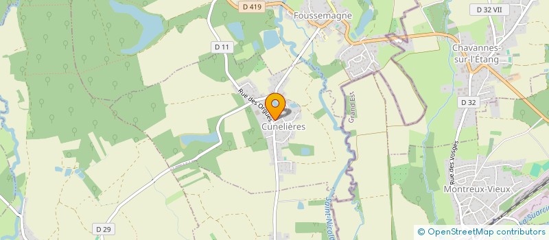 localisation de l'entreprise 478 228 935 à CUNELIERES