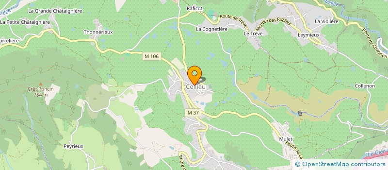 localisation de l'entreprise 478 241 466   CELLIEU