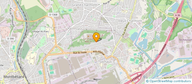 localisation de l'entreprise 478 245 129   SOCHAUX