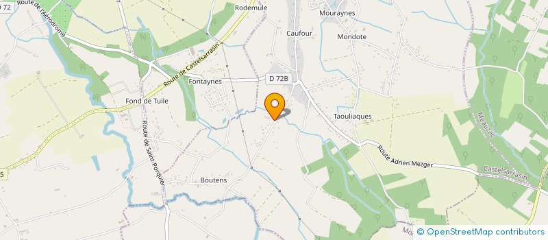 localisation de l'entreprise 478 336 399   LABASTIDE-DU-TEMPLE