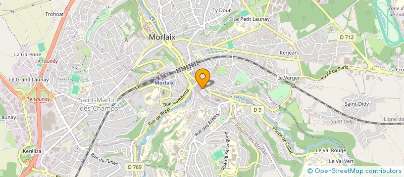 localisation de l'entreprise 478 336 613   MORLAIX