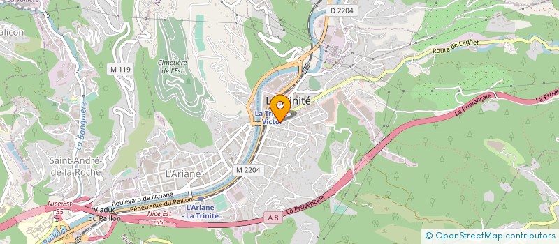 localisation de l'entreprise 478 404 635   LA GARDE