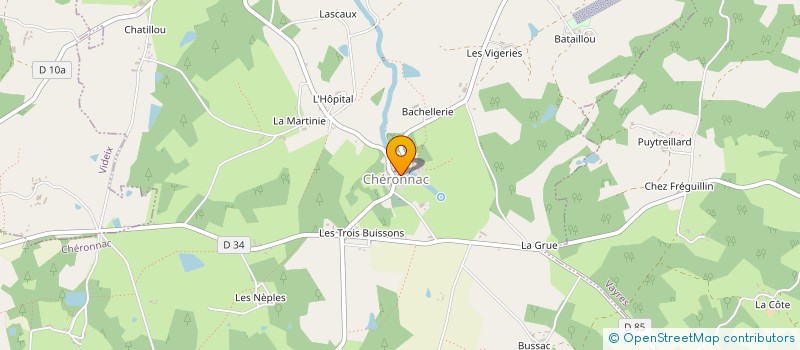 localisation de l'entreprise 478 411 093 à CHERONNAC