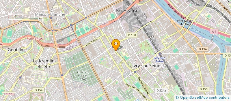 localisation de l'entreprise 478 427 727   IVRY-SUR-SEINE