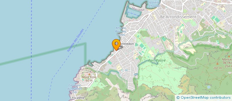 localisation de l'entreprise 478 599 517   MARSEILLE 8