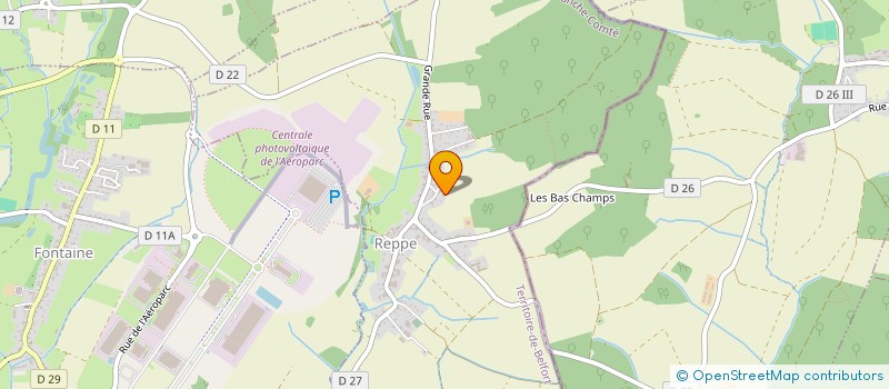 localisation de l'entreprise 478 604 531 à REPPE