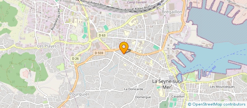 localisation de l'entreprise 478 610 215 à LA SEYNE-SUR-MER