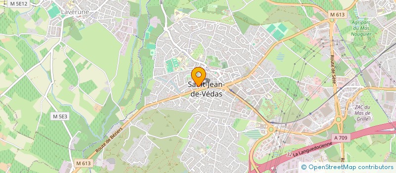 localisation de l'entreprise 478 700 834   SAINT-JEAN-DE-VEDAS