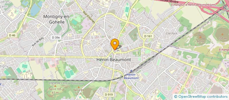localisation de l'entreprise 478 701 436  à HENIN-BEAUMONT