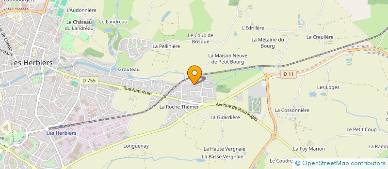 localisation de l'entreprise 478 713 209 à HERBIERS (LES)