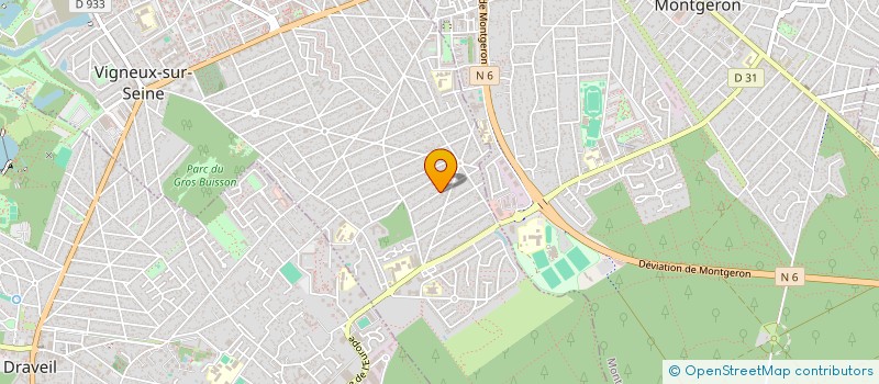 localisation de l'entreprise 478 771 819   DRAVEIL