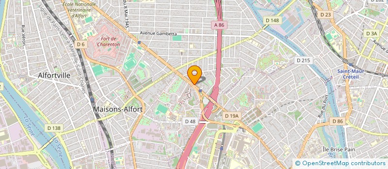 localisation de l'entreprise 478 812 605 à MAISONS-ALFORT