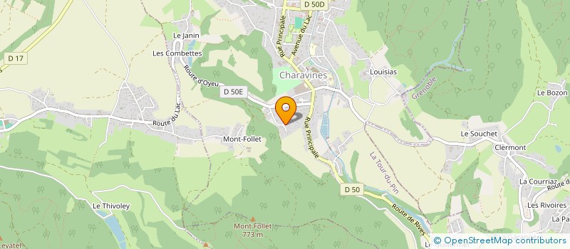 localisation de l'entreprise 478 832 579   SEYSSINET-PARISET