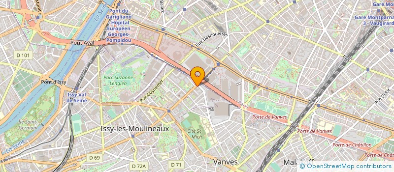 localisation de l'entreprise 478 891 146  à ISSY-LES-MOULINEAUX