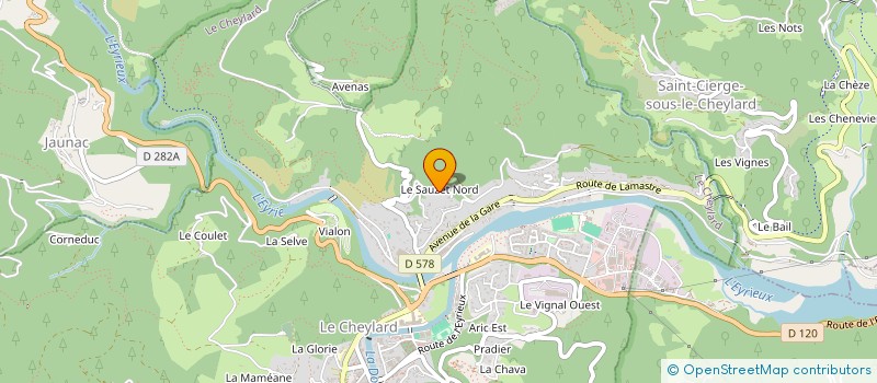 localisation de l'entreprise 478 936 172   SAINT-CIERGE-SOUS-LE-CHEYLARD