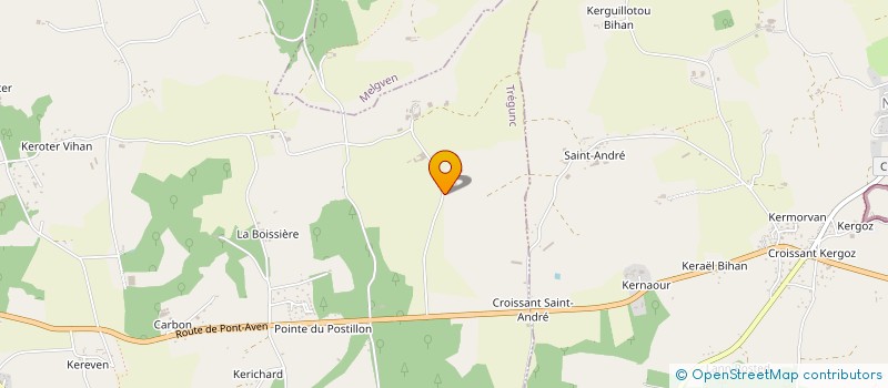 localisation de l'entreprise 478 940 521 à TREGUNC