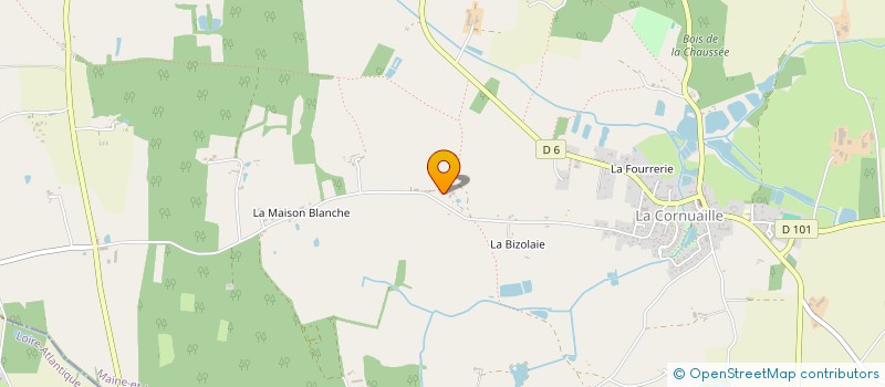 localisation de l'entreprise 478 940 539   VAL D'ERDRE-AUXENCE