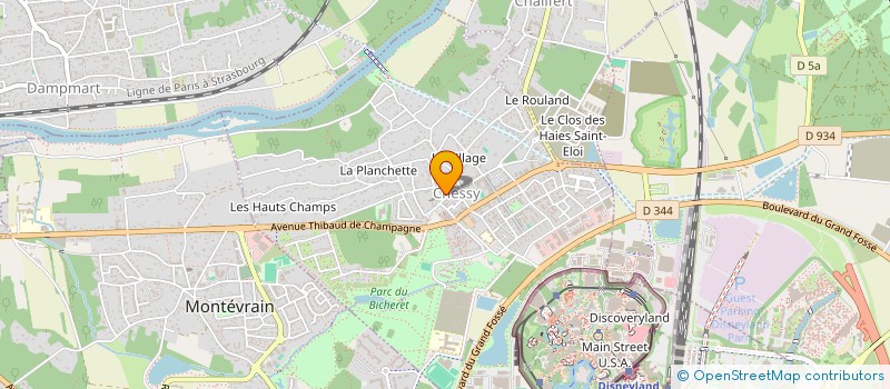 localisation de l'entreprise 478 949 647   CHESSY